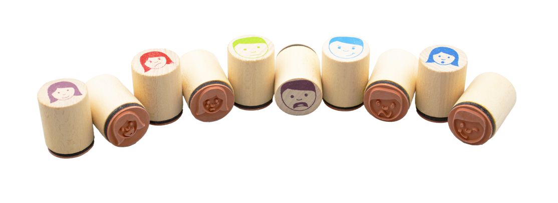 Emotionsstempel 10er Set